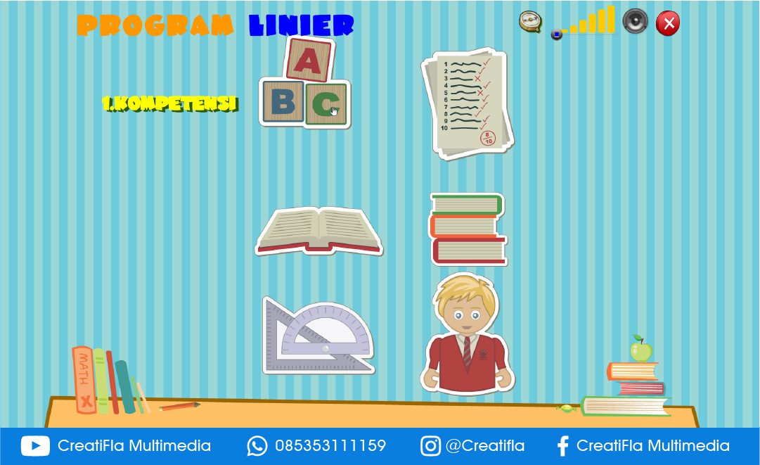 Multimedia Interaktif Matematika Program Linier