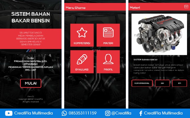 Mobile App Sistem Bahan Bakar